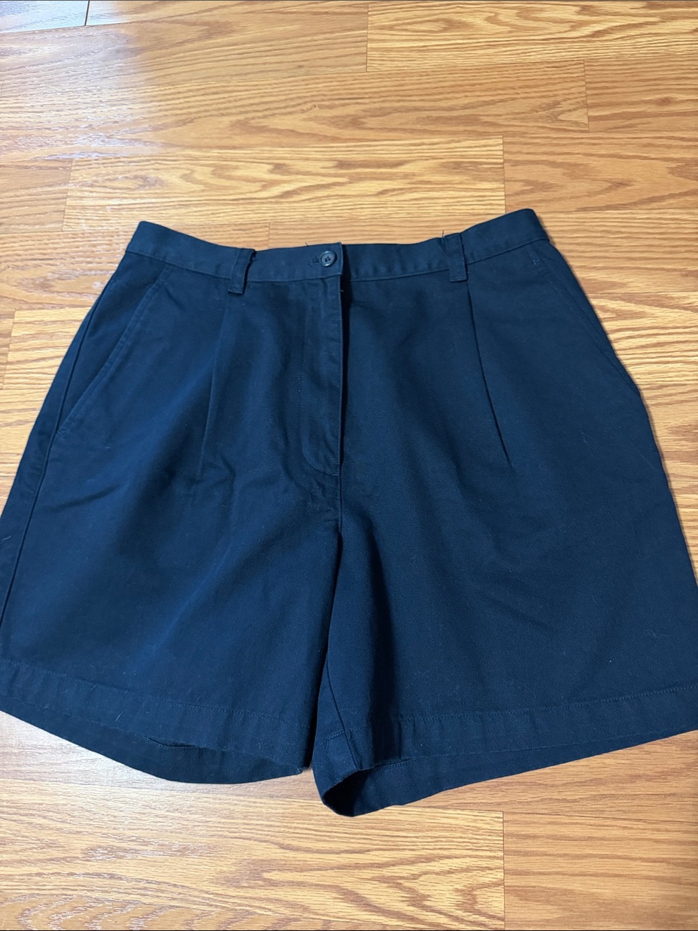 Ralph Lauren Navy Cotton Bermuda Shorts Size 6 - Picture 2 of 6